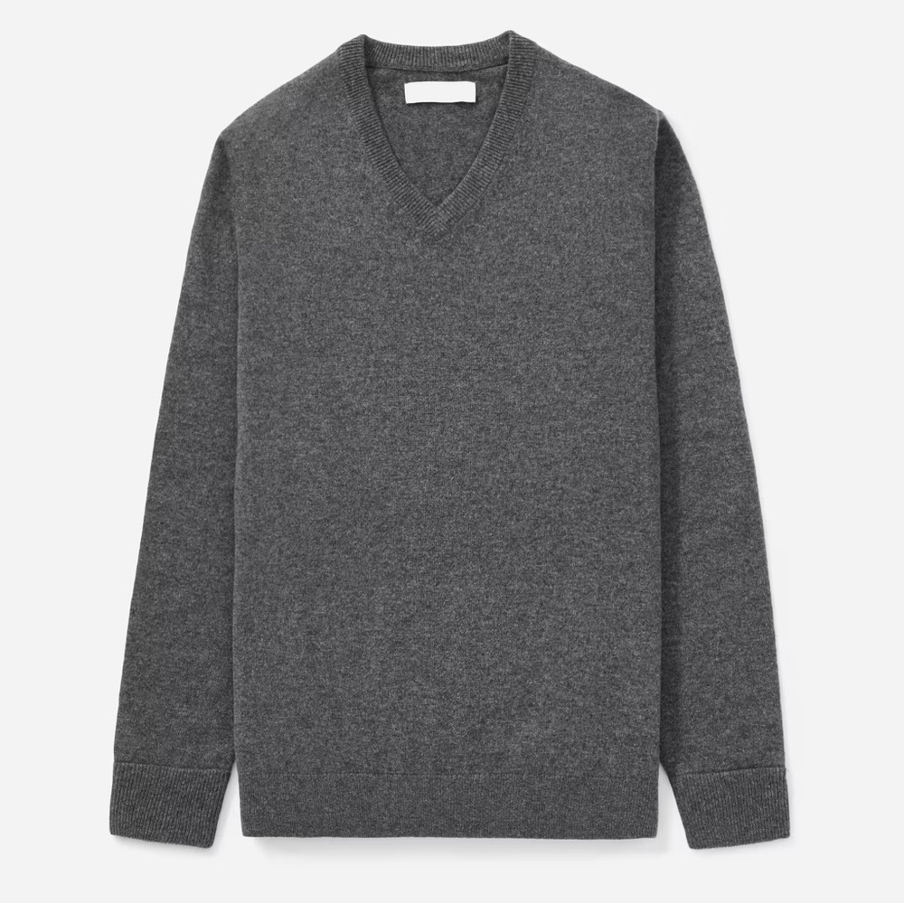 Everlane V-Neck Cashmere Sweater